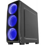 Genesis Titan 750 BLUE, herná PC skrinka, MIDI Tower USB 3.0