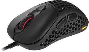 Genesis Xenon 800 ultraľahká herná myš, 16 000 DPI, RGB, černá