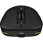 Genesis Zircon 660 Pro, herná myš, drôtová, bezdrôtová, čierna, (rozbalené)