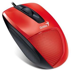 Genius DX-150X, optická myš, červená