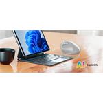 Genius Ergo 8350S, bezdrôtová, vertikálna, 2.4Ghz+BT, tichá myš, čierna