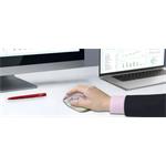 Genius Ergo 9000S Pro, bezdrôtová, vertikálna, 2.4Ghz+BT, tichá myš, sivá