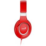 GENIUS HS-610, slúchadlá, červené