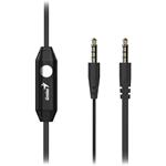 Genius HS-M228, slúchadla s mikrofónom, čierno-biele