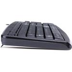 Genius KB-110X, drôtová klávesnica, PS2 čierna, cz+sk