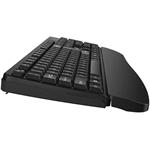 Genius KB-7123, bezdrôtová klávesnica 2,4Ghz +USB-C, AI-Copilot, CZ+SK layout, čierna