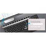 Genius KB-7123, bezdrôtová klávesnica 2,4Ghz +USB-C, AI-Copilot, CZ+SK layout, čierna