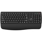 Genius KB-7123, bezdrôtová klávesnica 2,4Ghz +USB-C, AI-Copilot, CZ+SK layout, čierna