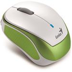 Genius Micro Traveler 9000R V3, bezdrôtová myš, bielo-zelená