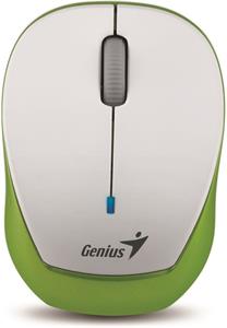 Genius Micro Traveler 9000R V3, bezdrôtová myš, bielo-zelená