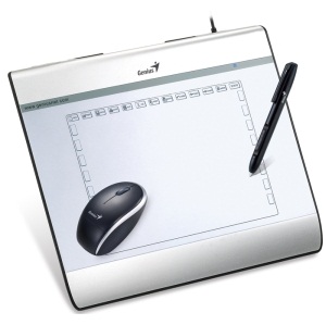 Genius MousePen i608X, 6x8, USB, tablet s perom a myšou