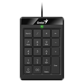 Genius NumPad 110, numerická klávesnica numerická, drôtová (USB), čierna