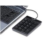 Genius NumPad i110, drôtová numerická klávesnica, USB, čierna