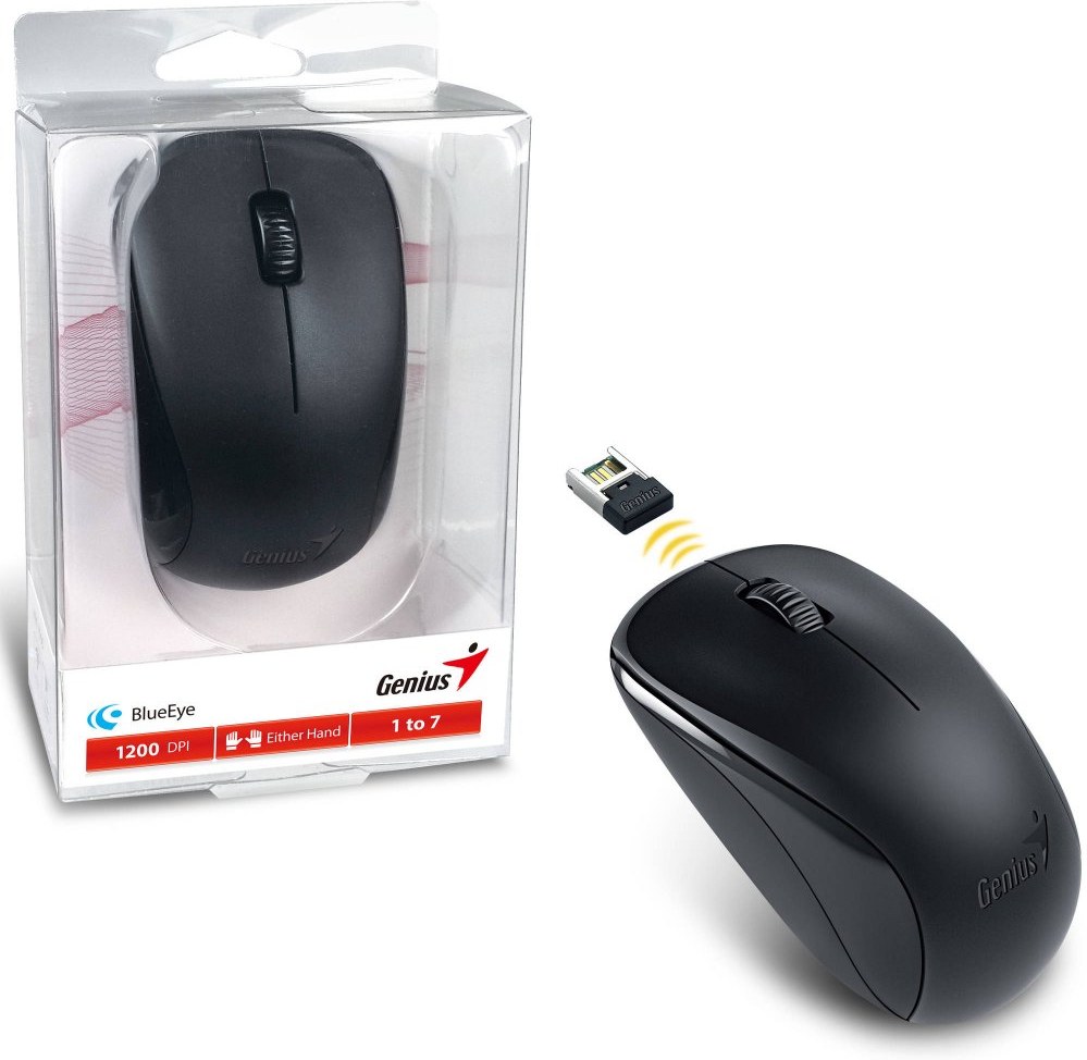 Genius NX-7000, myš, čierna