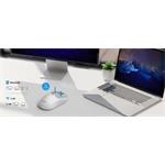 Genius NX-8080S, bezdrôtová, 2.4Ghz+BT, tichá myš, modrá