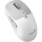 Genius NX-8080S, bezdrôtová, 2.4Ghz+BT, tichá myš, sivá