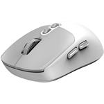 Genius NX-8080S, bezdrôtová, 2.4Ghz+BT, tichá myš, sivá