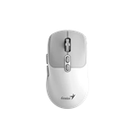 Genius NX-8080S, bezdrôtová, 2.4Ghz+BT, tichá myš, sivá