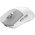 Genius NX-8260S, bezdrôtová, 2.4Ghz+BT, tichá myš, bielo-sivá