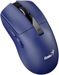 Genius NX-8280S, bezdrôtová, 2.4GHz+BT, tichá myš, modrá