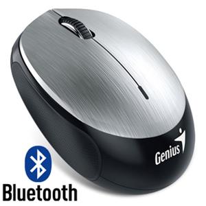 Genius NX-9000BT, bezdrôtová bluetooth myš, strieborná
