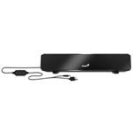 GENIUS repro USB SoundBar 100/ drátový/ 6W/ USB/ 3,5" jack/ černý