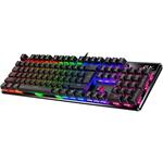 Genius Scorpion K12, Mechanická herná klávesnica, hnedé spínače, USB, CZ/SK