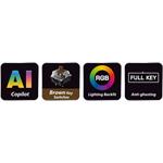 Genius Scorpion K12, Mechanická herná klávesnica, hnedé spínače, USB, CZ/SK