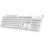Genius Slimstar 230, klávesnica, biela