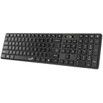 Genius SlimStar 7250BT, bezdrôtová klávesnica, 2,4 GHz, BT 5.0, Copilot, čierna