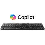 GENIUS Slimstar 7250BT Black/ bezdrátová 2,4GHz + BT5.0/ Copilot/ USB/ černá/ CZ+SK layout