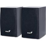 Genius SP-HF160, 2.0, 4W, reproduktory, drevené, čierne