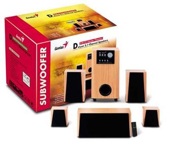 Genius Speaker HIFI 5+1 drevo 3600W P.M.P.O.
