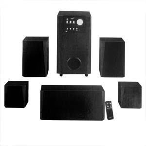 Genius Speaker HIFI 5+1 drevo 3600W P.M.P.O., black