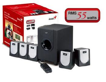 Genius Speaker SW-5.1 1800 silver/black