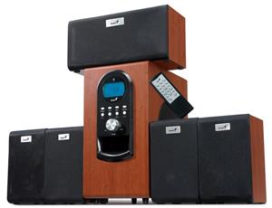 Genius SW-HF 5.1 6000 Ver. II/ 5.1/ 200W/ Drevené/ Diaľkový ovládač