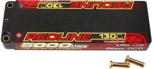 Gens ace Redline Series 5000mAh 7.4V 130C 2S1P HardCase 56# HV Lipo Battery