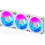 GIGABYTE AORUS EZ CHAIN FAN 120 ICE, 3x120mm, ventilátor, biely