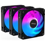 GIGABYTE AORUS EZ CHAIN FAN 120 ICE, 3x120mm, ventilátor, čierny