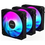 GIGABYTE AORUS EZ CHAIN FAN 120 ICE, 3x120mm, ventilátor, čierny