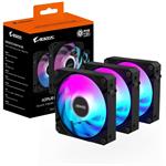 GIGABYTE AORUS EZ CHAIN FAN 120 ICE, 3x120mm, ventilátor, čierny