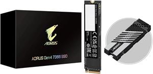 Gigabyte AORUS Gen4 7300/2TB/SSD/M.2 NVMe/Černá/5R