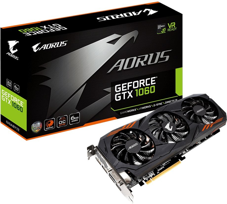 Gigabyte aorus gtx 1060 6gb обзор