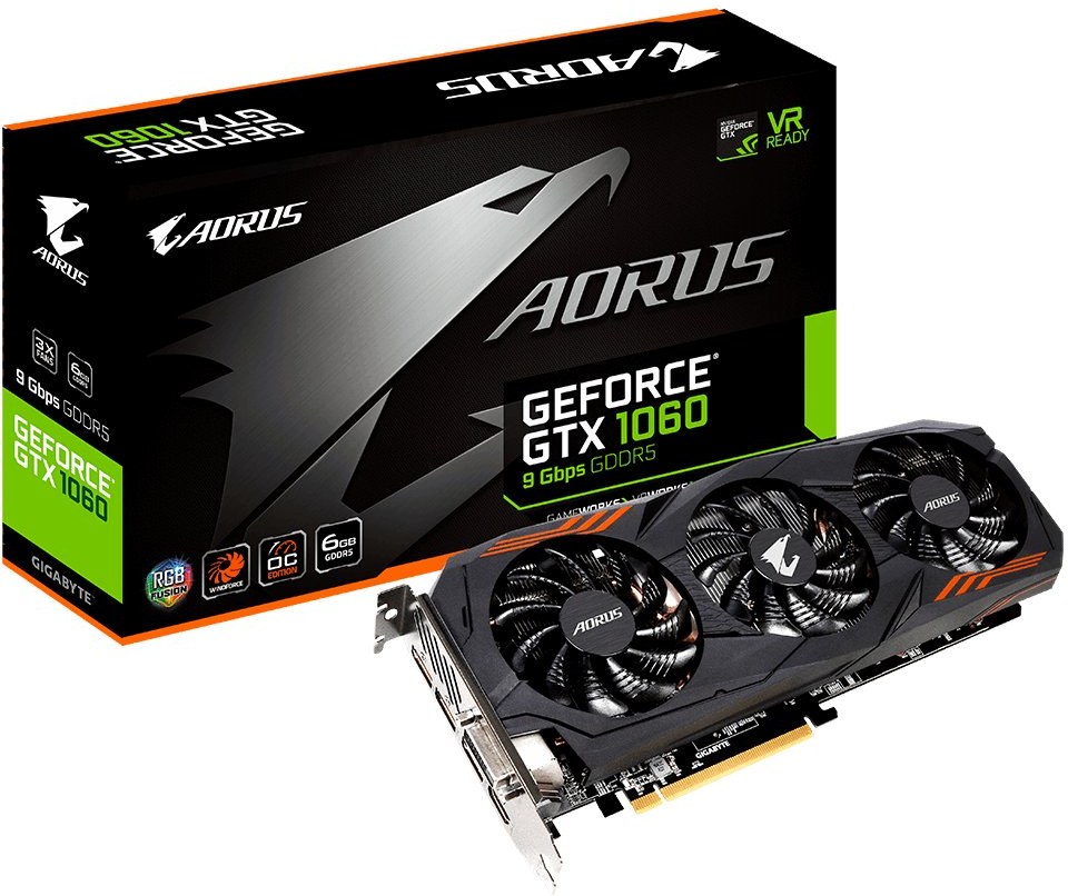 Gigabyte aorus gtx 1060 6gb обзор