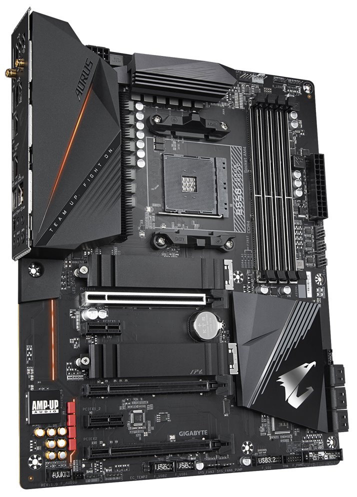 Gigabyte b550 aorus pro ac какие процессоры поддерживает