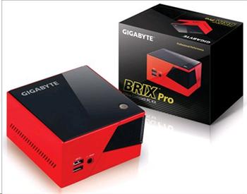 Gigabyte Brix Pro 4570R barebone Iris