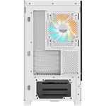 GIGABYTE C201 PANORAMIC ICE, Midi-Tower, biela