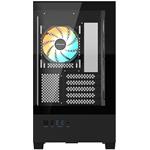 GIGABYTE C201 PANORAMIC ICE, Midi-Tower, čierna