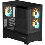 GIGABYTE C201 PANORAMIC ICE, Midi-Tower, čierna