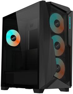 GIGABYTE C301 GLASS V2, Midi-Tower, čierna